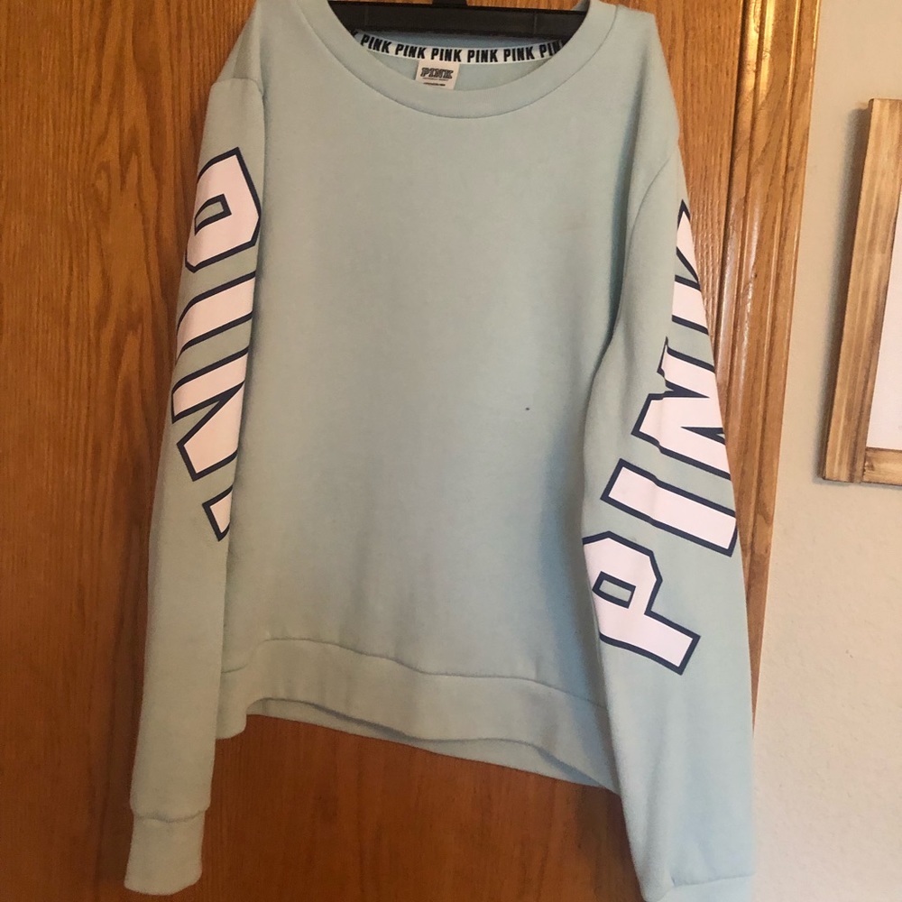teal victoria’s secrect shirt